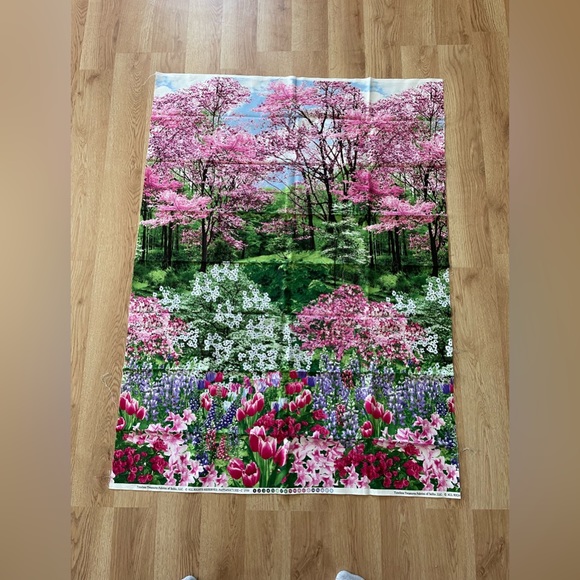 Other Botanic Garden Fabric Panel Timeless Treasures 325 In X 42 In